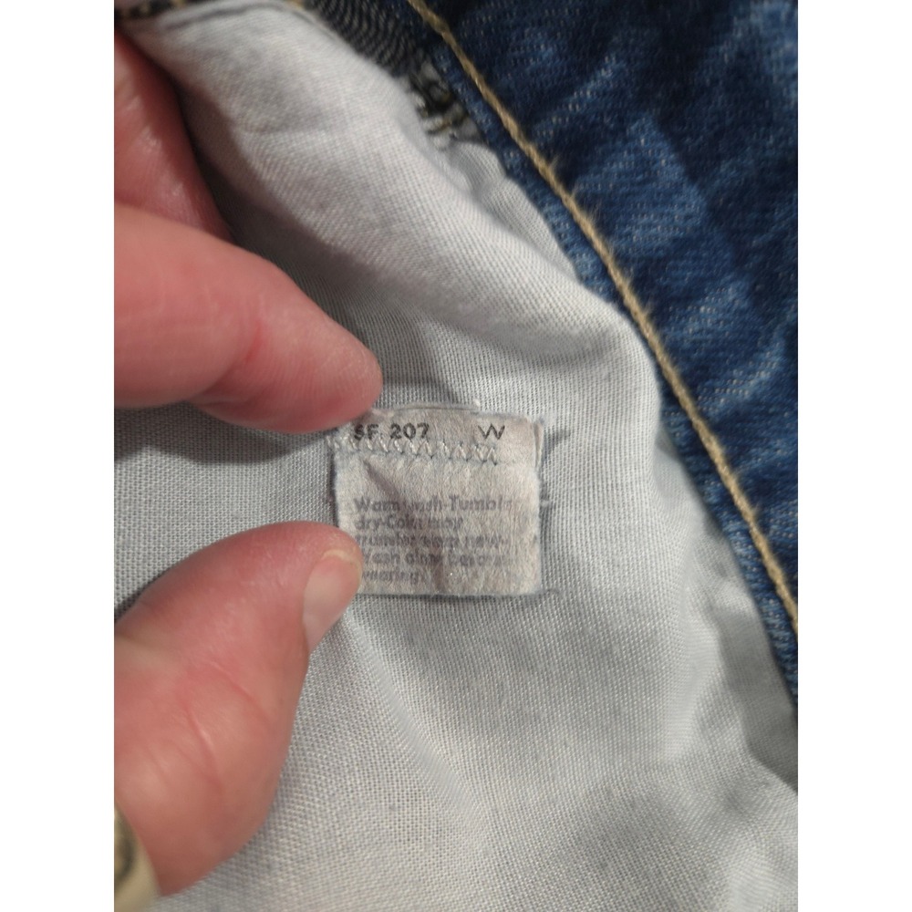 Vintage 70s 80s Levis Movin On Jeans Blue Tab Gold Script Denim Made in USA - Picture 6 of 10